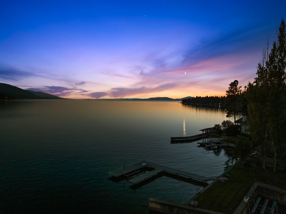 Flathead Lake Luxe Waterfront Private Cove Hottub