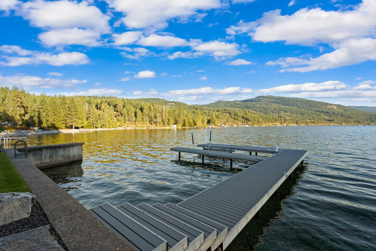 Flathead Lake Luxe Waterfront Private Cove Hottub